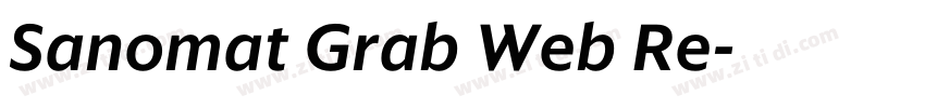 Sanomat Grab Web Re字体转换